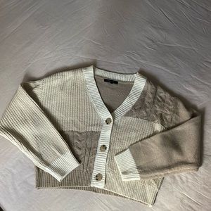 brand new cropped sweater